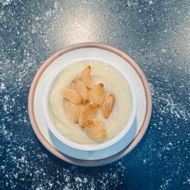 Garlic Whipped Mashed Potatoes.